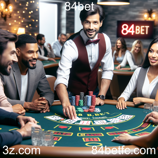 Experiência Imersiva: Jogos ao Vivo na 84bet